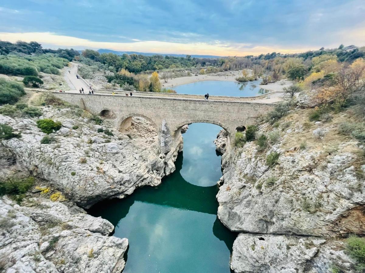 Studio 40 M 2 Pres St Guilhem Le Desert Et Riviere La Boissière Exterior foto